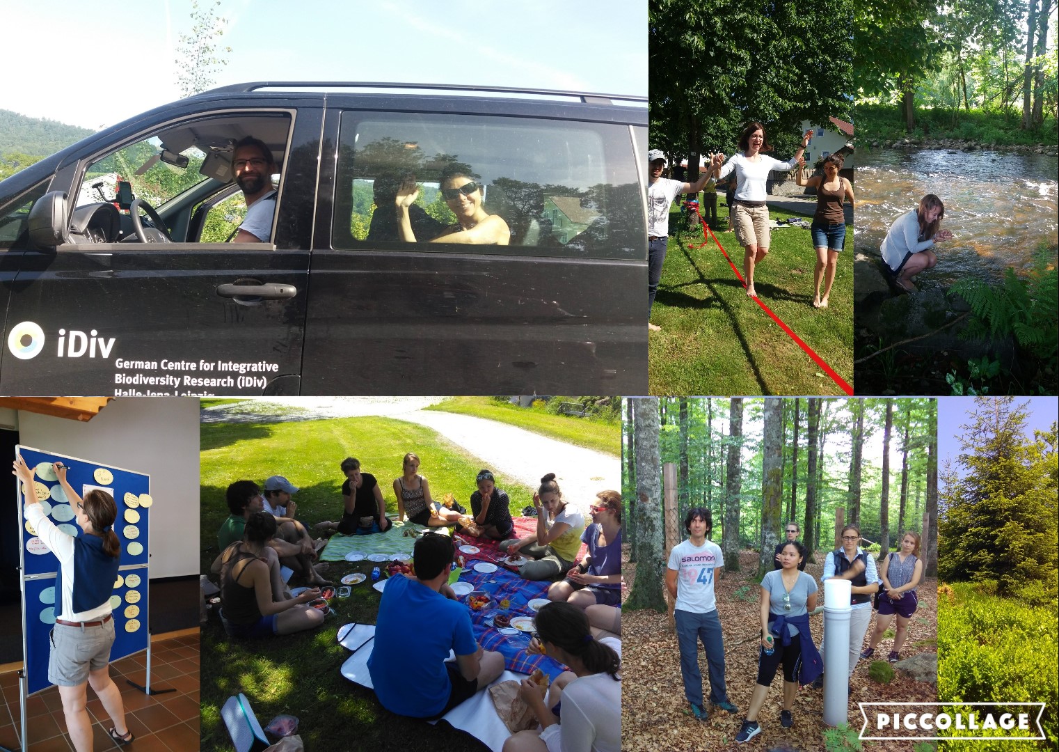 Lab Retreat Collage